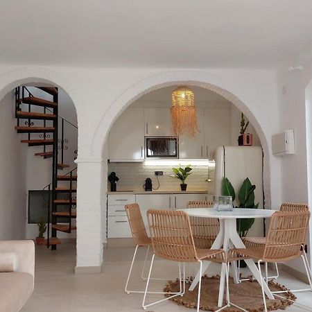 New Boho Home With Balcony, Private Garden And Communal Pool Nerja Exteriér fotografie