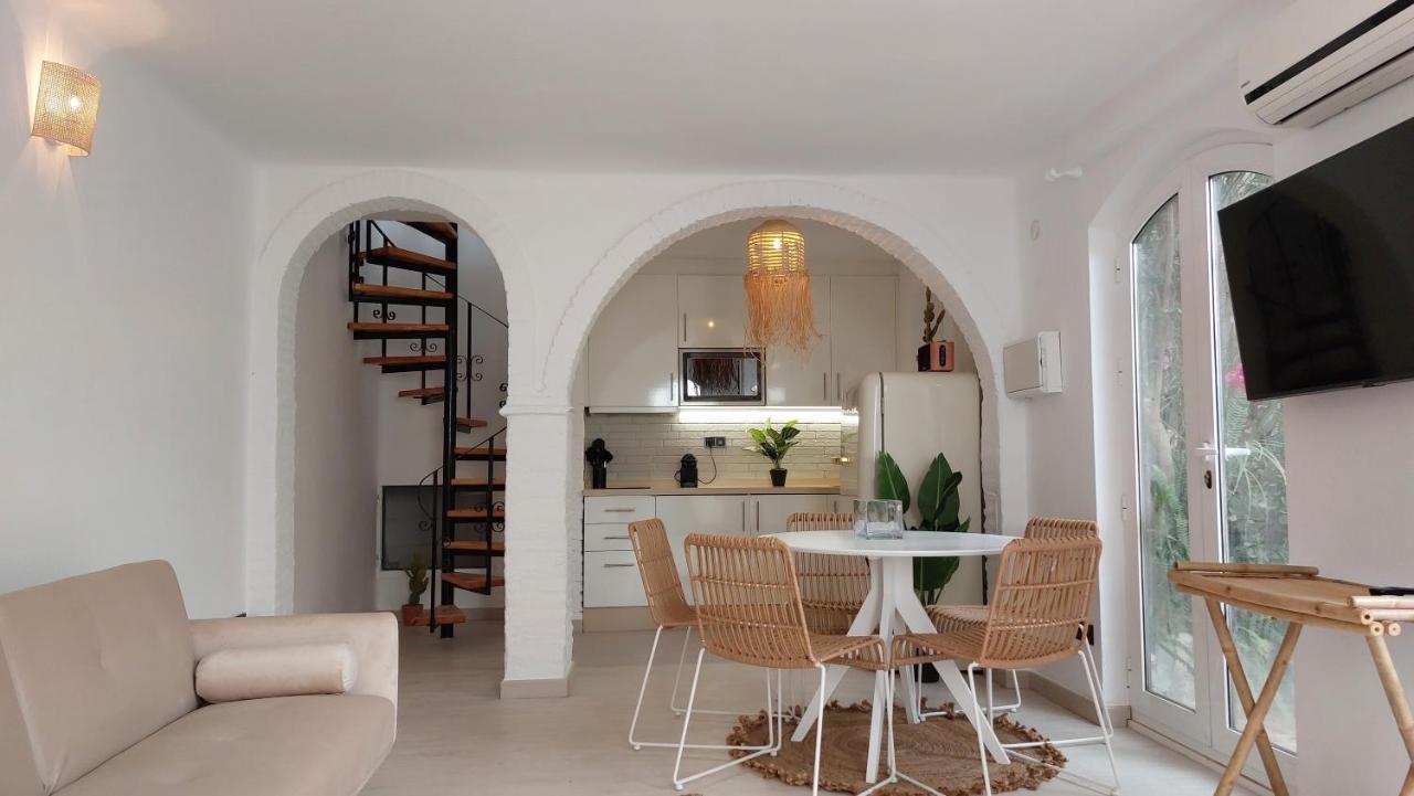 New Boho Home With Balcony, Private Garden And Communal Pool Nerja Exteriér fotografie